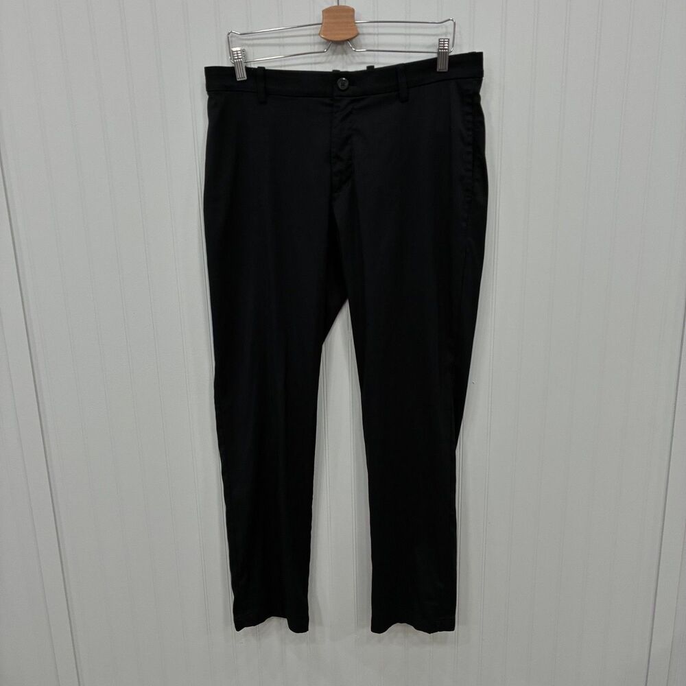 Nike Golf Men's W34 x L32 Black Straight Moisture Wicking Dri-Fit Chino Pants